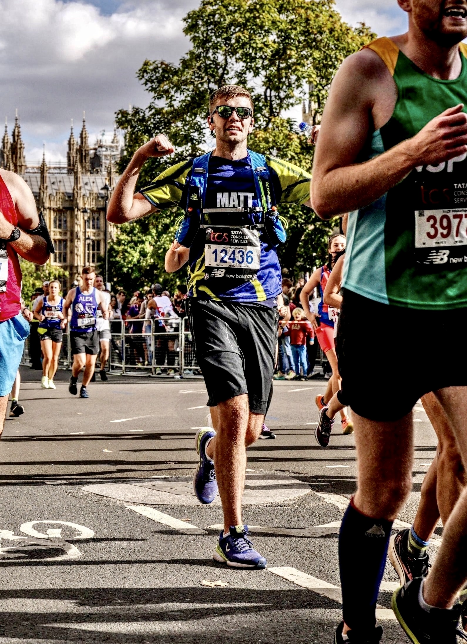 Matt Bourne running